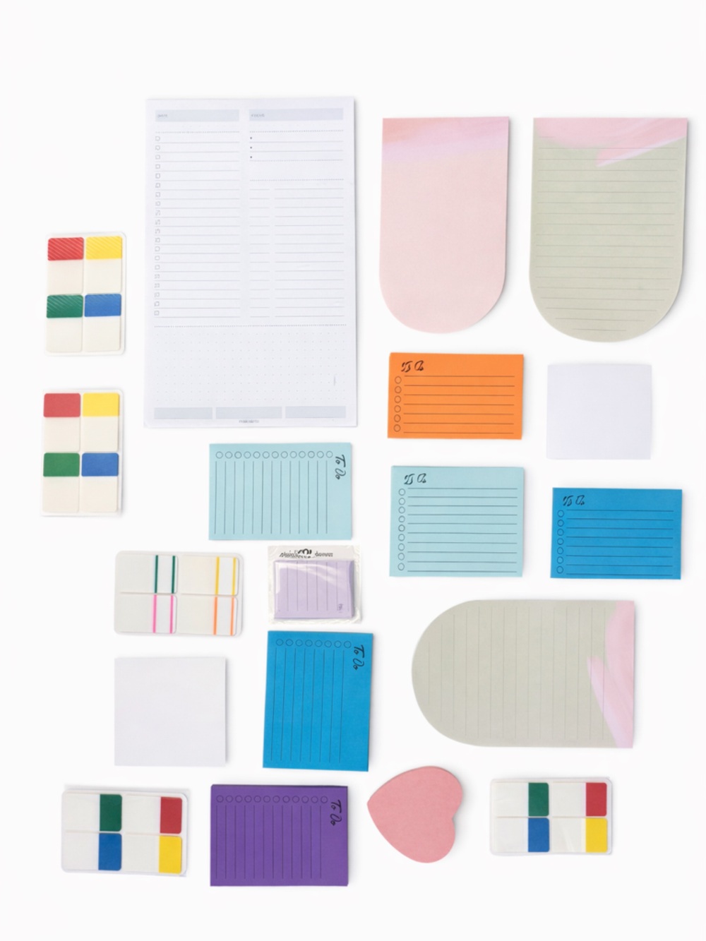 Misc. Post it, Sticky Tabs, To do Lists, Notepads, etc. Bundle